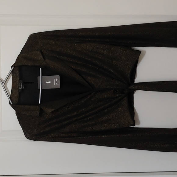 NWT Cropped Dress Shirt - Picture 2 of 9